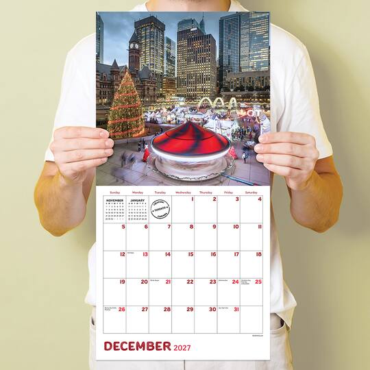 2027 Canada Wall Calendar